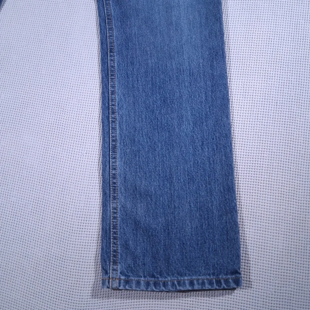 Cinch Up Mens Straight Leg Jeans Med Wash Blue Cotton Denim 31x32 (Fits 32x32)